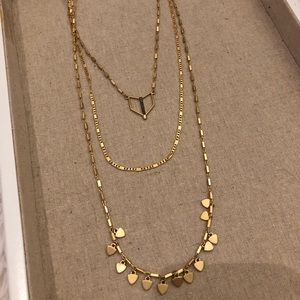 Stella and Dot Terra layered necklace